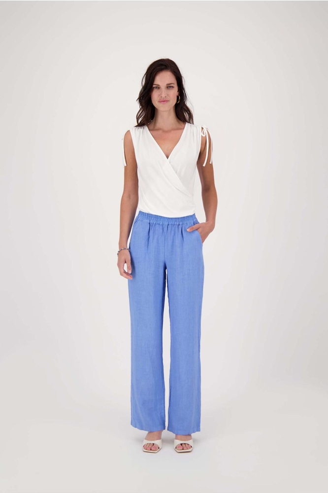 LINNEN BROEK 0303 062 2015 LAVENDERBLAUW